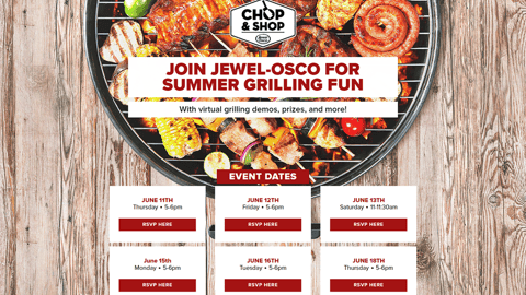 Jewel-Osco 'Chop and Shop' Microsite